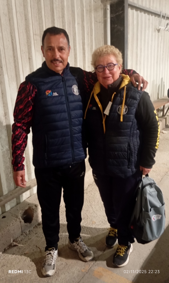 Véro et Momo en demi du B