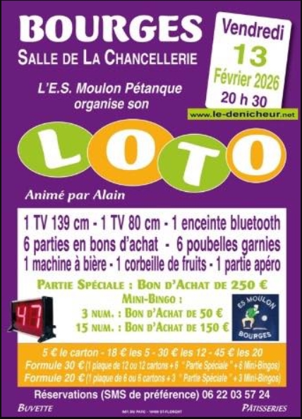 LOTO DE L'E.S MOULON