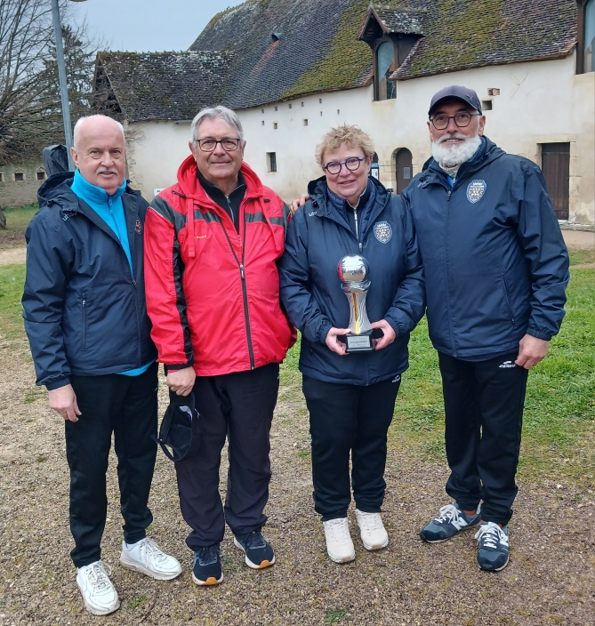 Eric, Rémi, Véro et Gilou