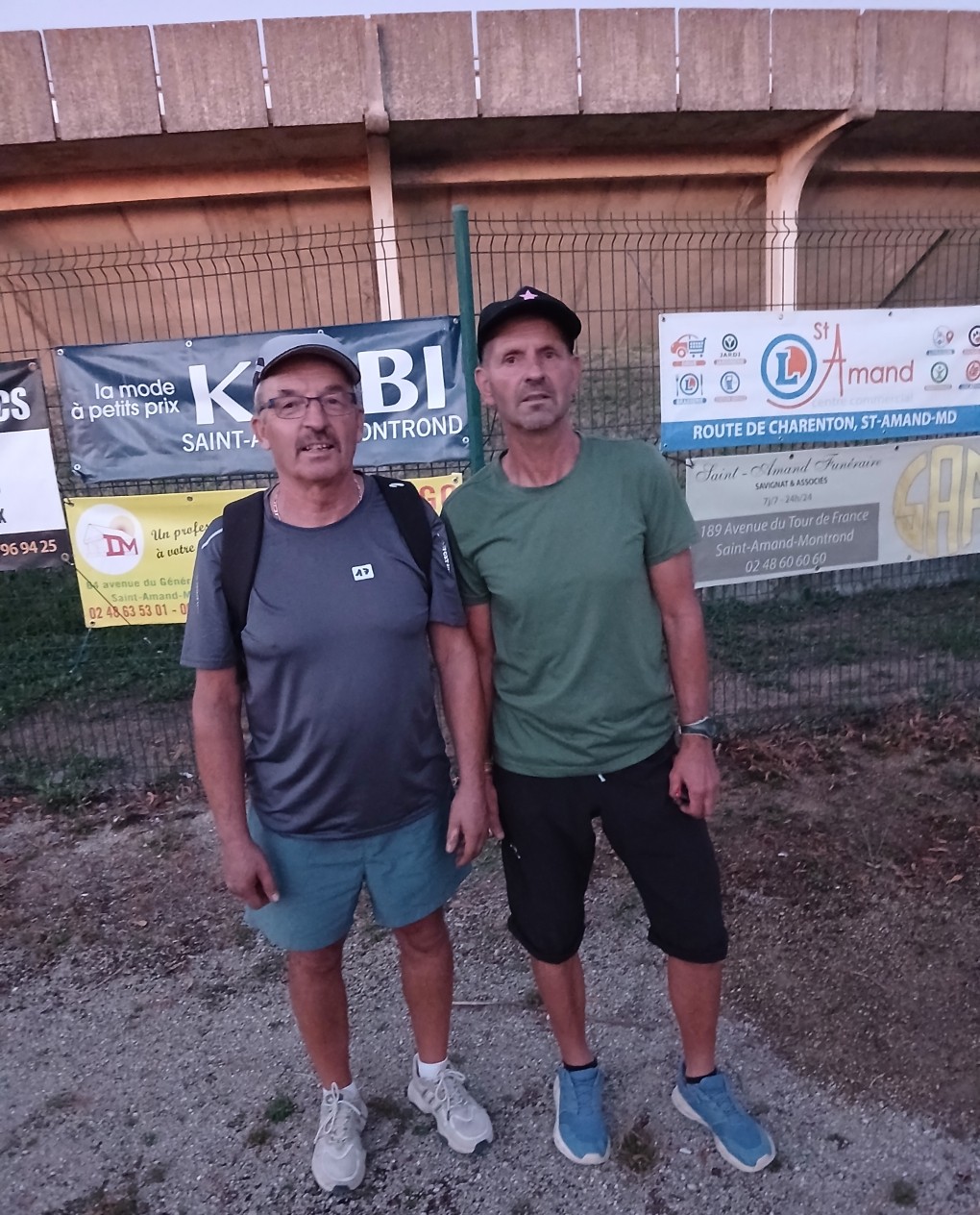 Partage du B et victoire a la pièce pour Didier et David