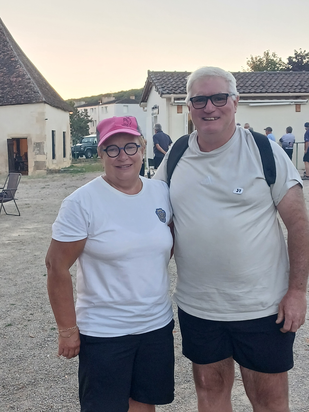 Véro et Eric en demi du C