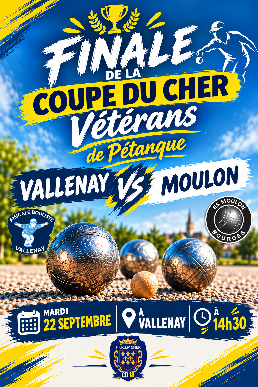 FINALE DE LA COUPE DU CHER VÉTÉRANS