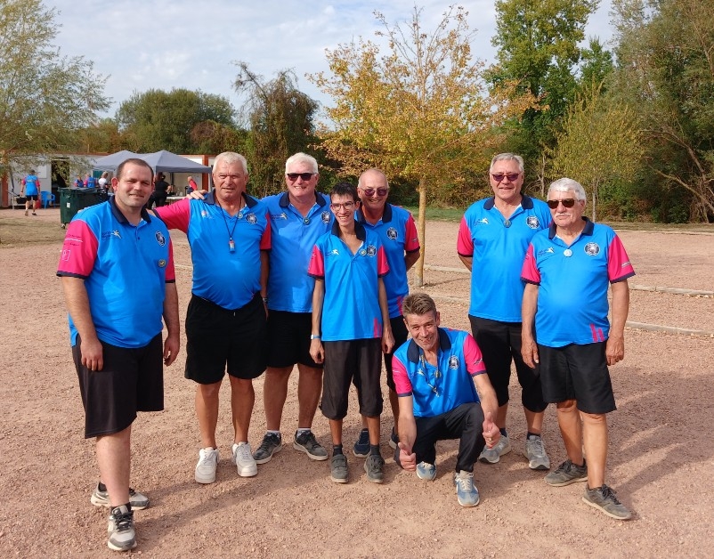 La D6 monte en D5 (il manque Claude sur la photo)