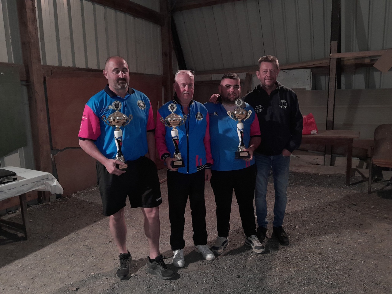 LES VICE-CHAMPIONS TRIPLETTE JP LES VICE-CHAMPIONS TRIPLETTE JP