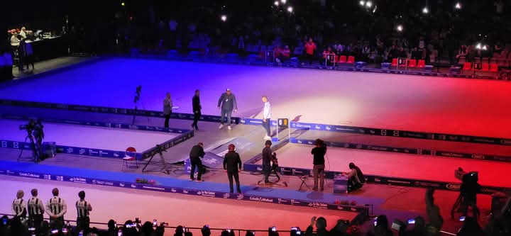 Présentation de l'équipe de France avant la demi finale Présentation de l'équipe de France avant la demi finale