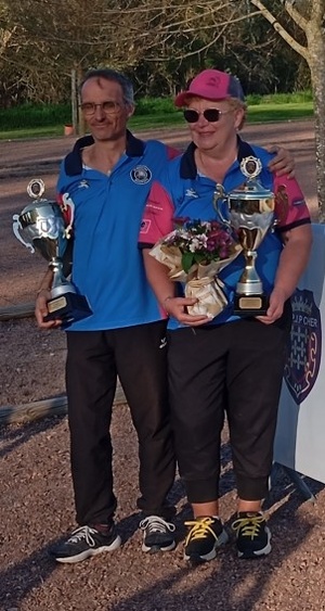 Christophe et Véro Champions DMixte 2025 Christophe et Véro Champions DMixte 2025