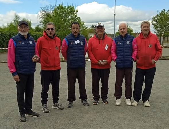 Quart de finale contre St Amand Ch T Vétéran