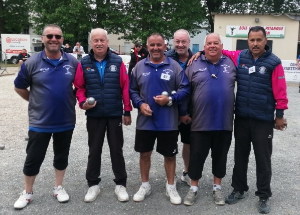 Championnat Triplette Moulon vs Mehun en huitième