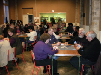 Concours de Belote du dimanche 4 novembre 2012