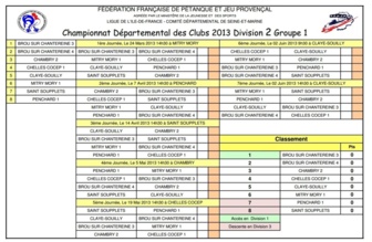 Division 2 Groupe 1