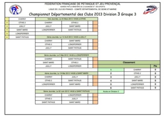 Division 3 Groupe 3 Division 3 Groupe 3