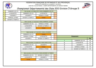 Division 3 Groupe 5 Division 3 Groupe 5