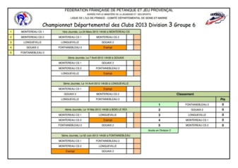 Division 3 Groupe 6