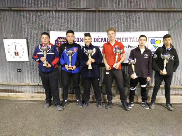 julien MENDES / évan RIEGEL / audry WOLF VAINQUEURS julien MENDES / évan RIEGEL / audry WOLF VAINQUEURS