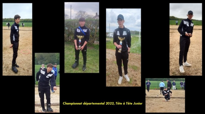 Mathéo et Léo au Championnat Départemental Junior, Têtes à Têtes 2022. Mathéo et Léo au Championnat Départemental Junior, Têtes à Têtes 2022.