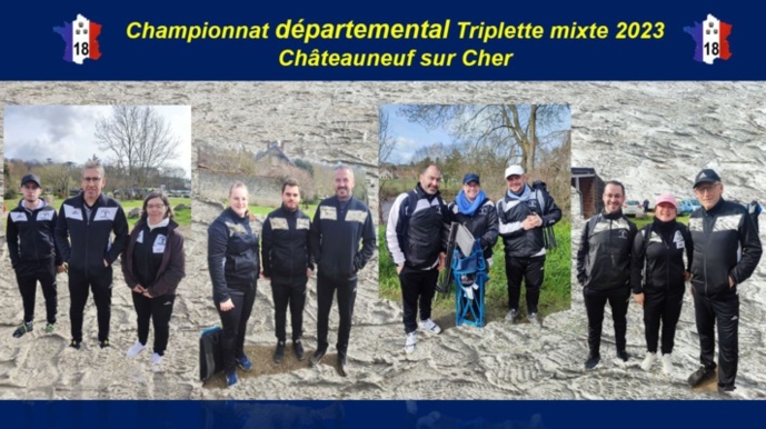 Championnat Départemental Triplette Mixte 2023