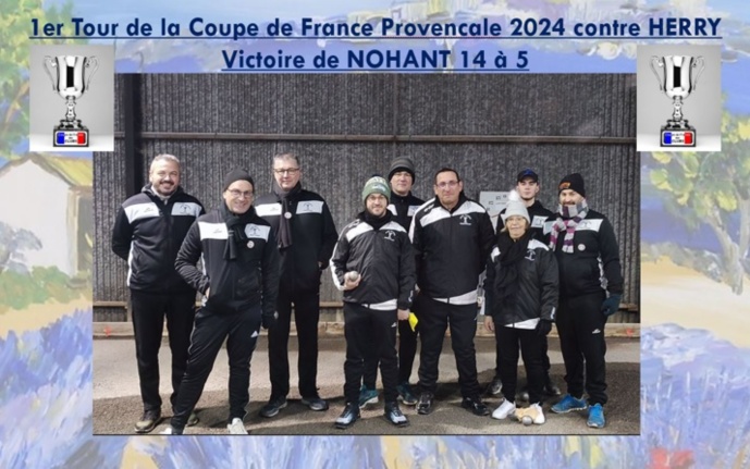 1er Tour de la Coupe de France Provençale 2024
