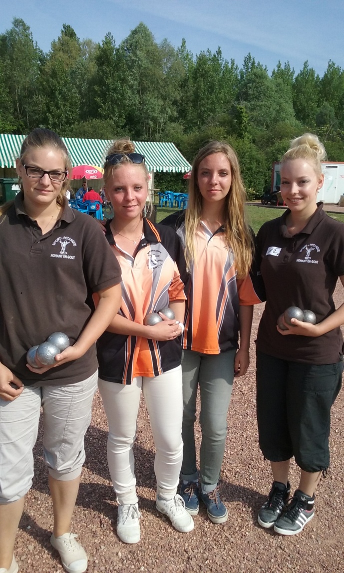CHAMPIONNAT DU CHER DOUBLETTE FEMININ CHAMPIONNAT DU CHER DOUBLETTE FEMININ
