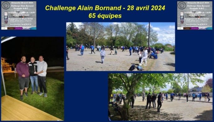 Challenge Alain BORNAND 2024 Challenge Alain BORNAND 2024