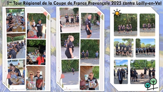 1er tour Régional de la Coupe de France Provençale 2025... 1er tour Régional de la Coupe de France Provençale 2025...