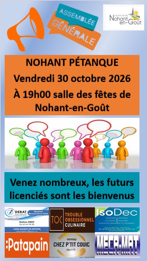 Assemblée générale du Club