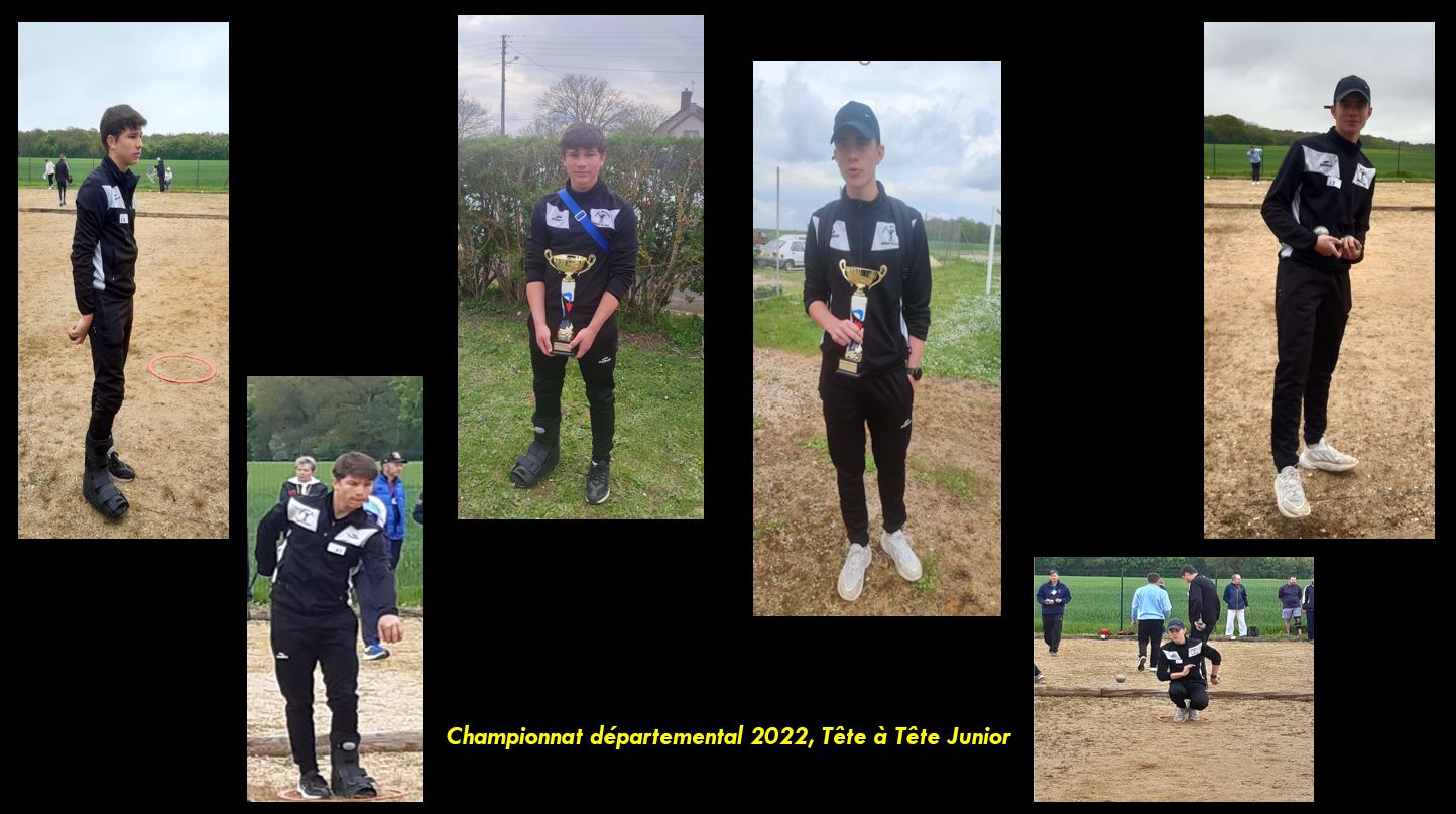 Mathéo et Léo au Championnat Départemental Junior, Têtes à Têtes 2022. Mathéo et Léo au Championnat Départemental Junior, Têtes à Têtes 2022.