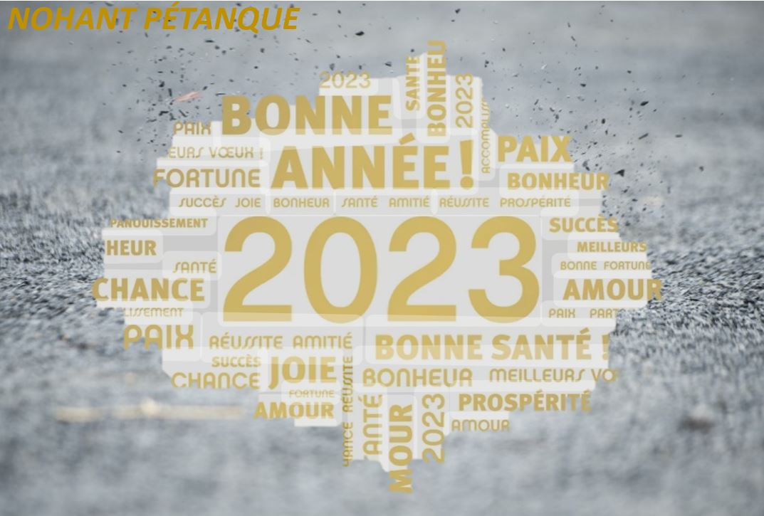 BONNE ANNÉE 2023....