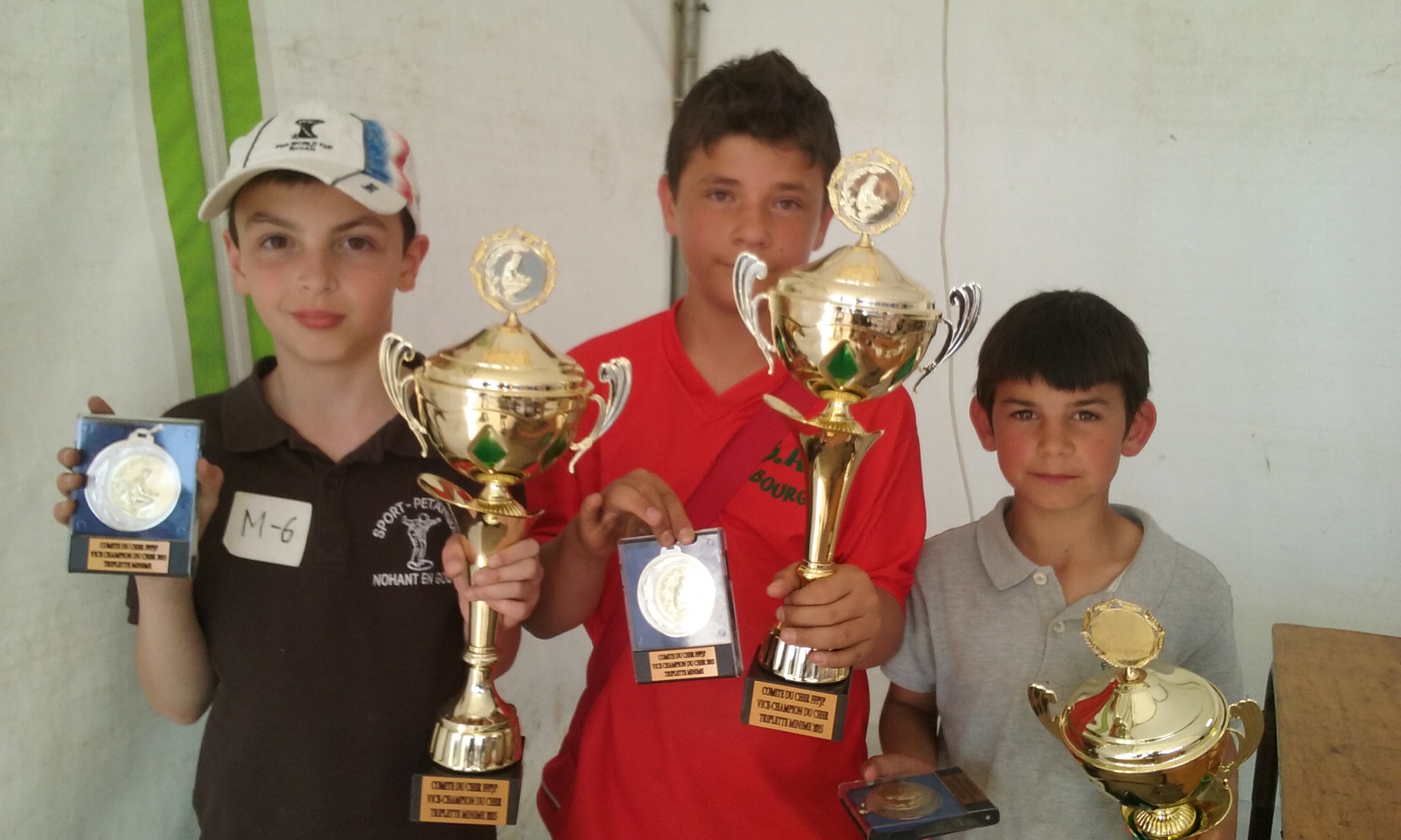 CHAMPIONNAT DEPT JEUNES A LA CHAPELLE ST URSIN