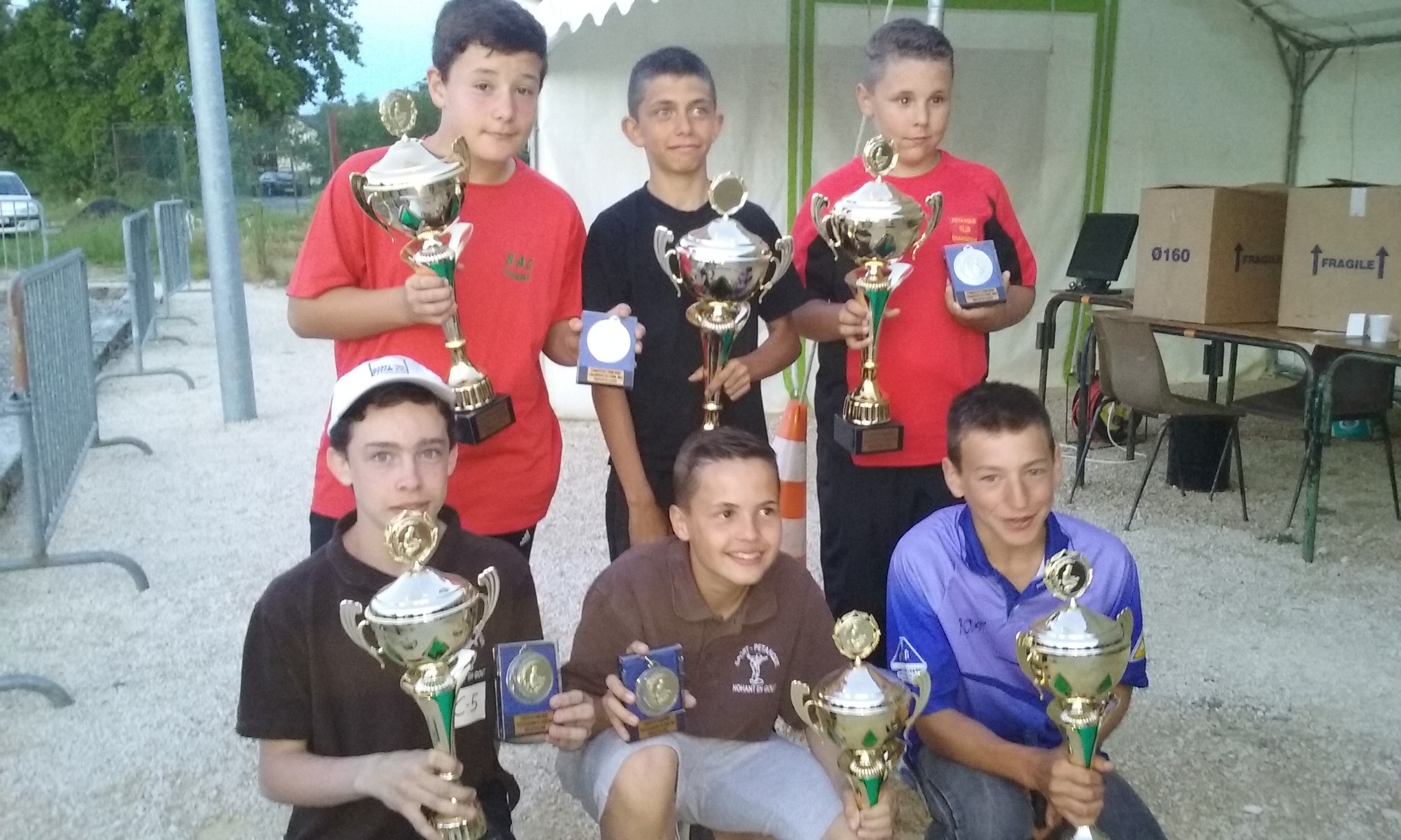 CHAMPIONNAT DEPT JEUNES A LA CHAPELLE ST URSIN