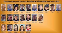 licenciés au 8 mars 2023