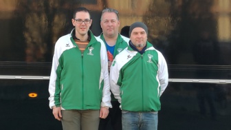 Julien, Olivier et Johann 2ème tour du B (après avoir gagné le 1er tour du A