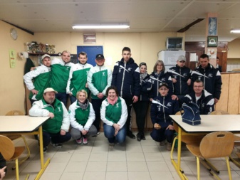 Joueurs de Montauban : Adélaïde, Géraldine, Jérémy, Jordane, Méhdi, Fabrice et Antoine Joueurs de Montauban : Adélaïde, Géraldine, Jérémy, Jordane, Méhdi, Fabrice et Antoine