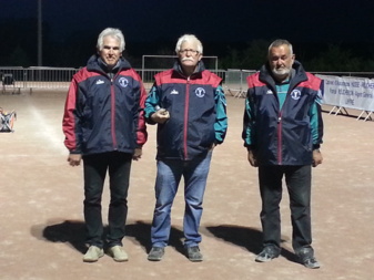 Championnat d'Ille et Vilaine Triplette Vétérans à Liffré