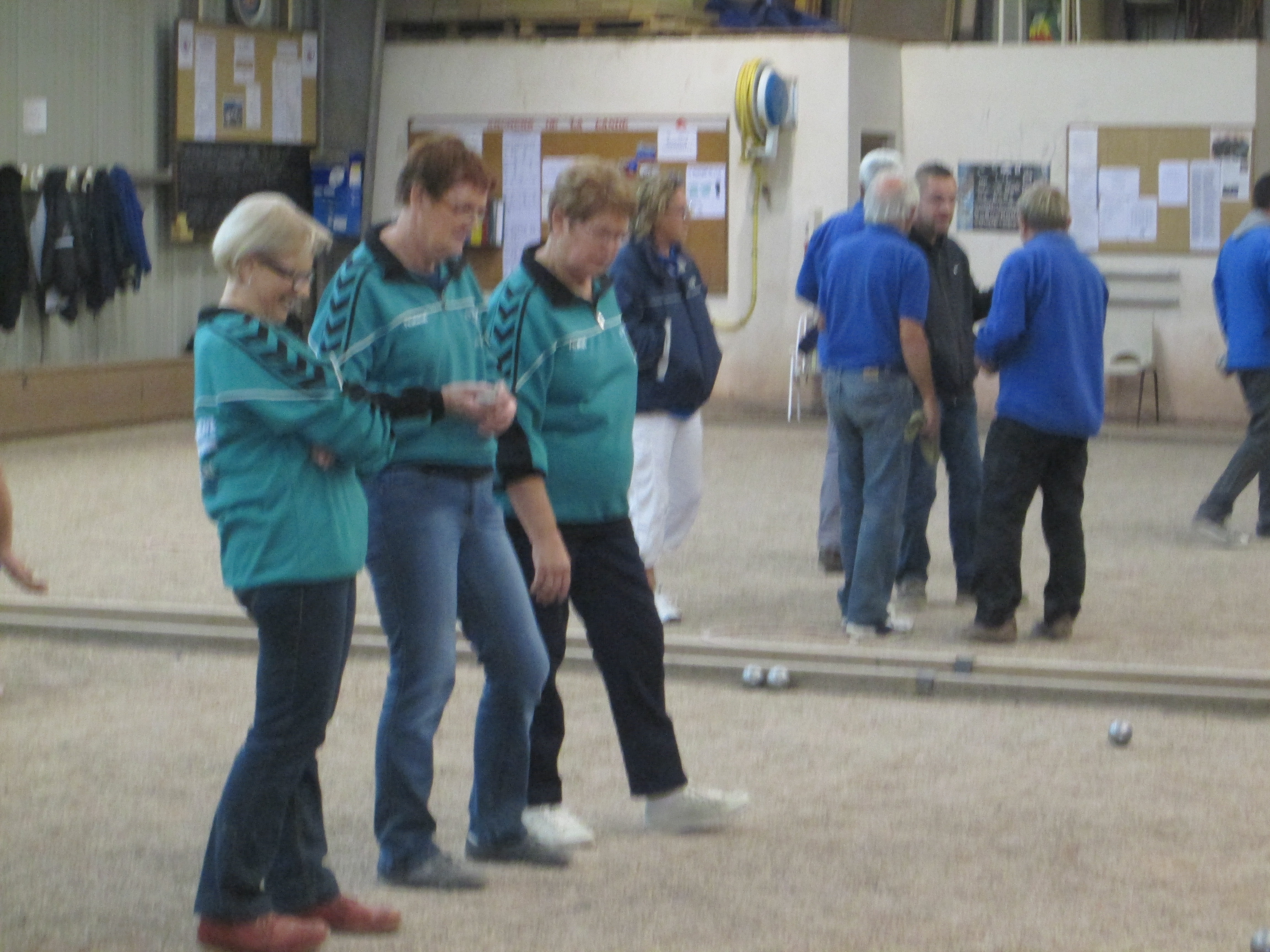 Championnat des clubs féminin à Saint Jacques contre Bruz Championnat des clubs féminin à Saint Jacques contre Bruz