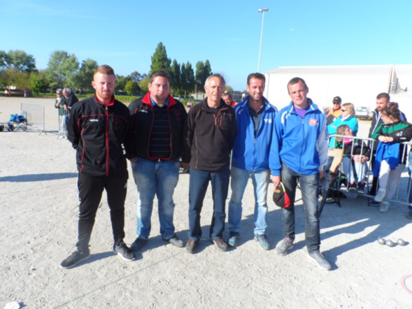 Ludovic TOUZAINT - Jefferson MARGRIN champions de la manche doublette masculine 2017