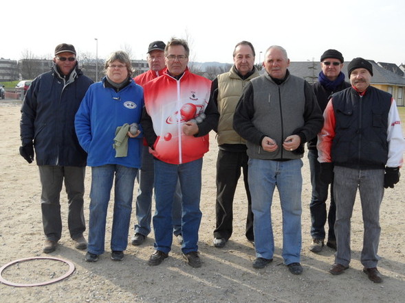 Daniel MANTECA - Claudie GRARD - René LESEIGNEUR - Claude LACROIX - Roger GRARD - Pierre BON - Alain DUFOUR et Jean-Paul RAIMBAUD Daniel MANTECA - Claudie GRARD - René LESEIGNEUR - Claude LACROIX - Roger GRARD - Pierre BON - Alain DUFOUR et Jean-Paul RAIMBAUD