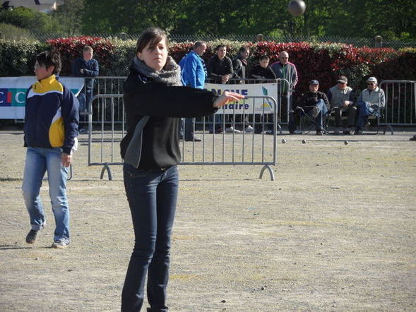 Suite championnat triplette féminine