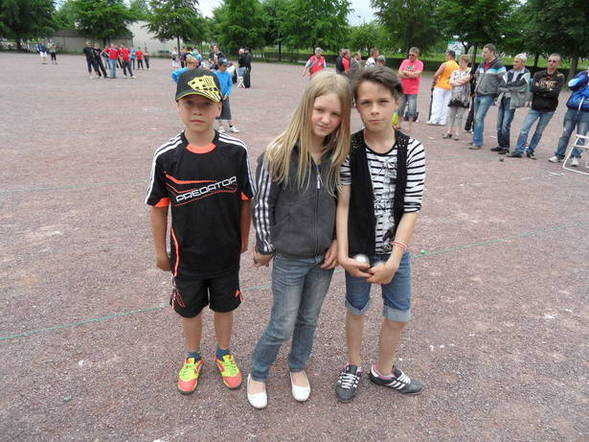 Les championnats triplette jeunes