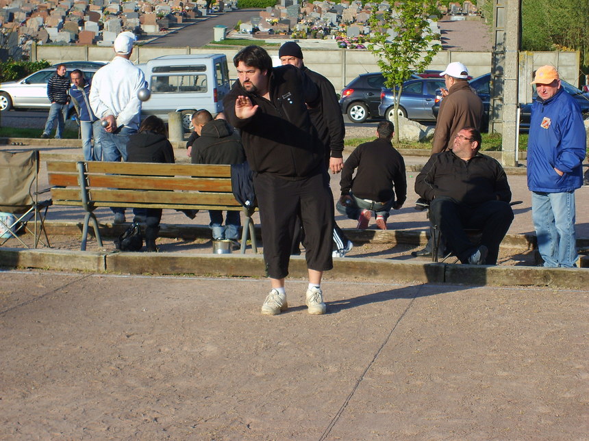 Nicolas ROMERO après les poules Nicolas ROMERO après les poules