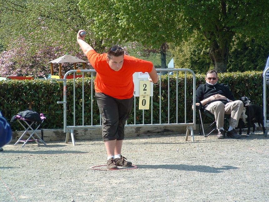 Ludovic TOUZAINT, 1/2 finaliste, un exemple à suivre