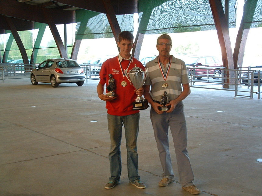 Les finalistes, le champion et Gille FAUTRE ( ABSL ) vice champion Les finalistes, le champion et Gille FAUTRE ( ABSL ) vice champion