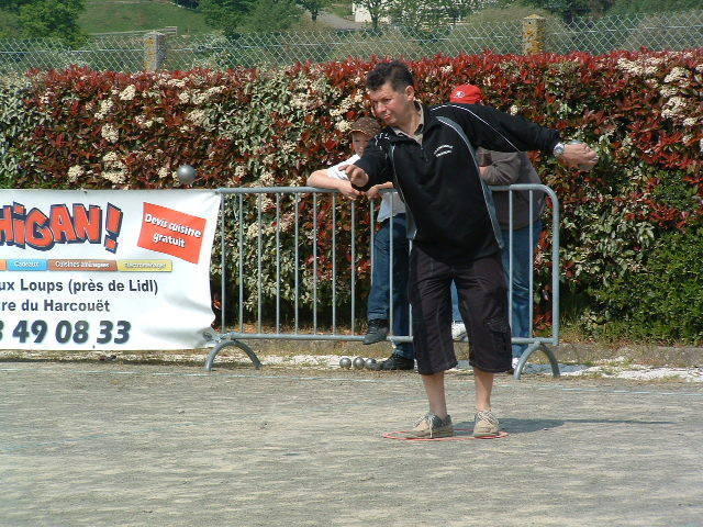 Christophe GINARD de Sourdeval éliminé en 1/4 par Gilles FAUTRE Christophe GINARD de Sourdeval éliminé en 1/4 par Gilles FAUTRE