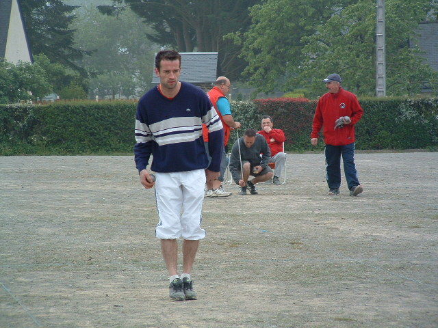 Jean-François DUCHEMIN a trébuché en 1/2 finale