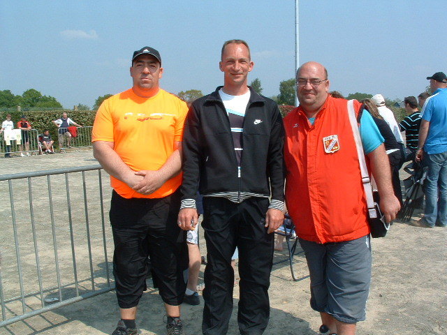 Philippe CHANTREUX, Eric LESAGE et Jean-François CHANTREUX spectateurs de la 1/2 finale