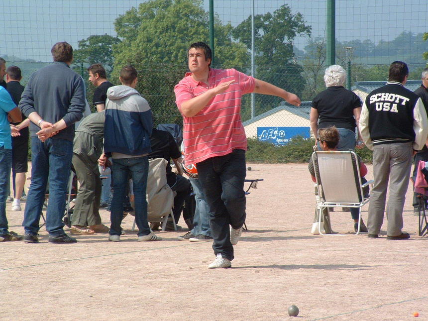 Championnat de la manche triplette provençal, les premières photos