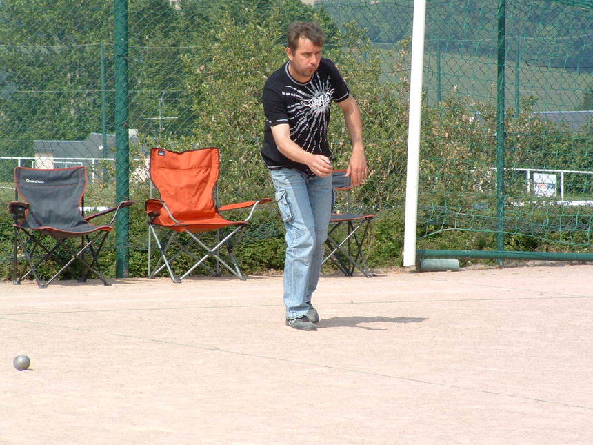 Championnat de la manche triplette provençal, les premières photos