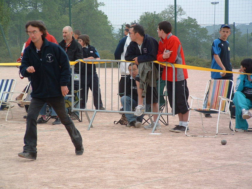 La suite du championnat de la manche triplette jeu provençal en photos