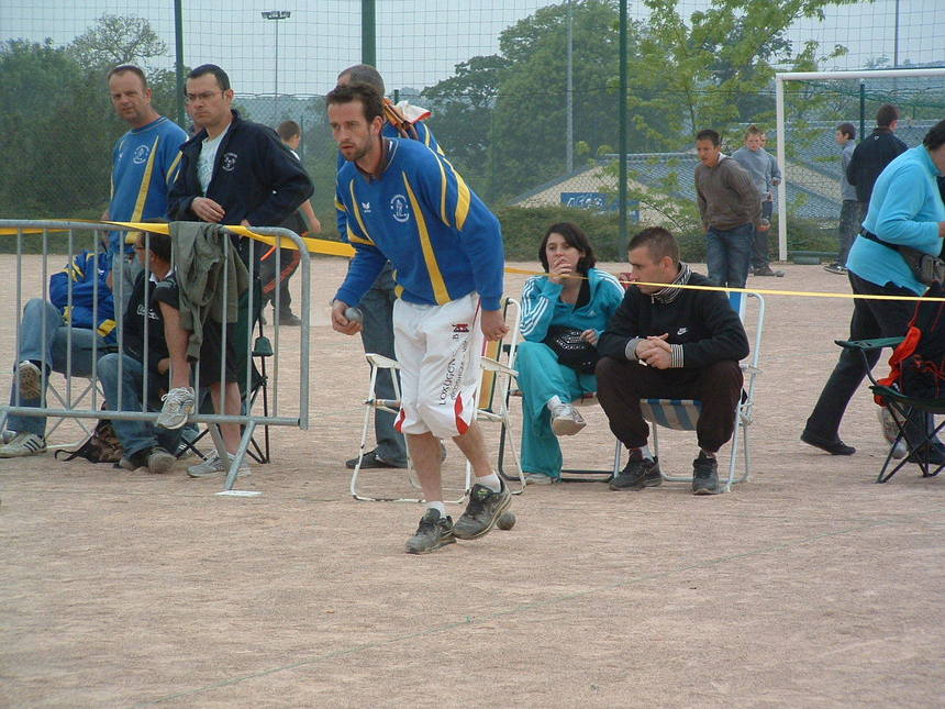 La suite du championnat de la manche triplette jeu provençal en photos