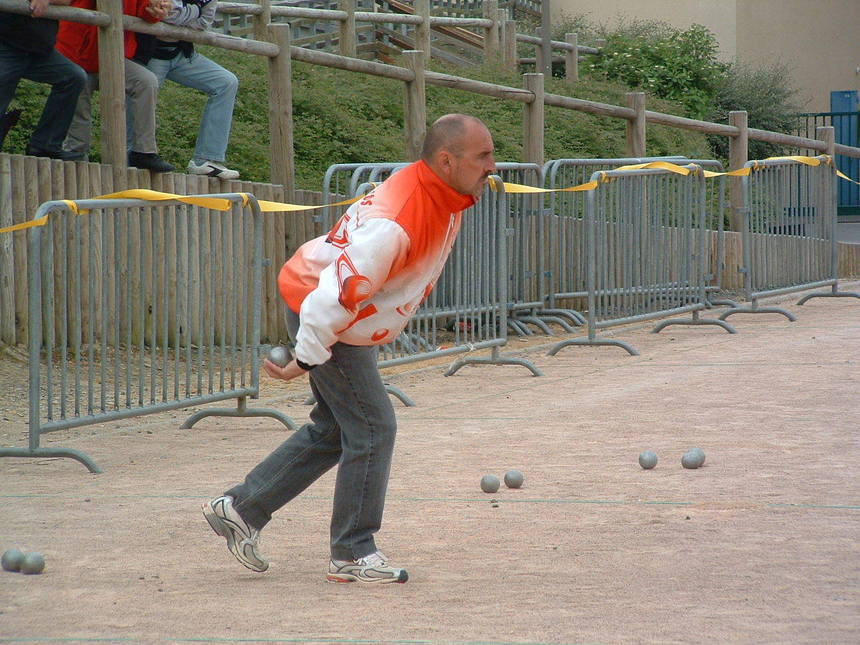 La suite du championnat de la manche triplette jeu provençal en photos