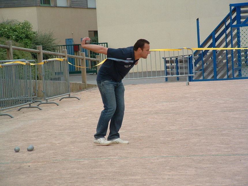 La suite du championnat de la manche triplette jeu provençal en photos